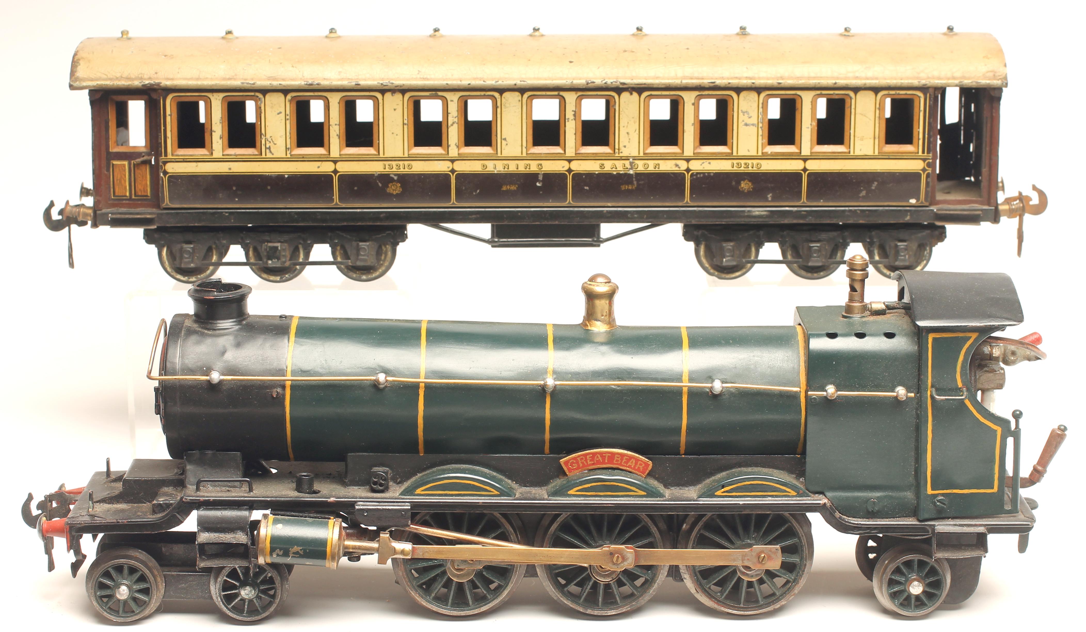 Gauge I live steam G.W.R. Great Bear locomotive (no tender) Image