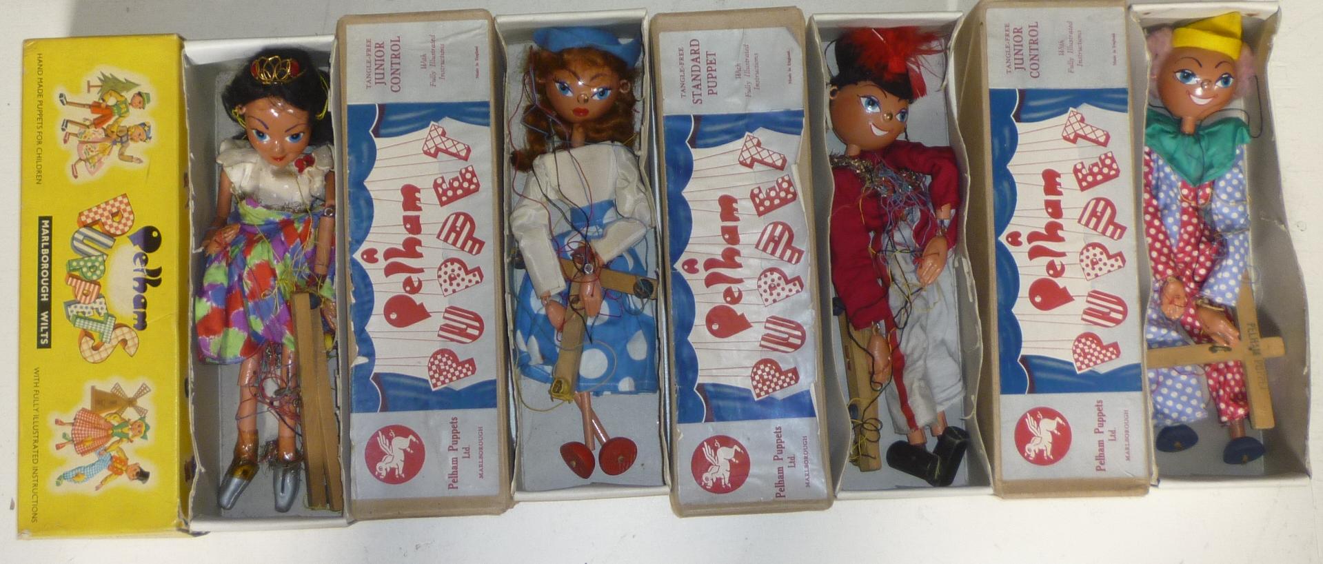 Four Pelham puppets Image