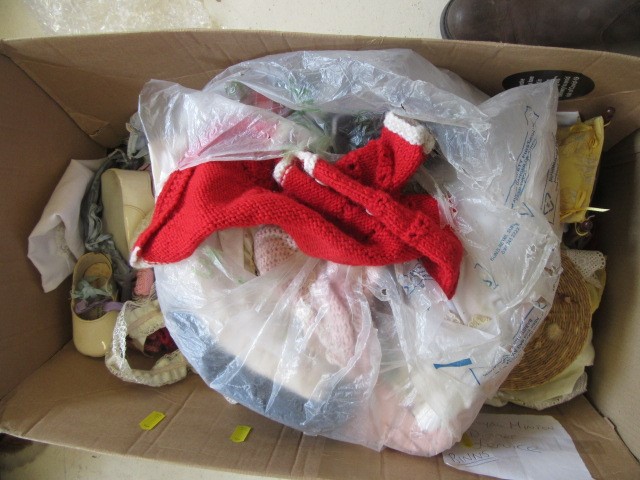 Seven celluloid and composition head dolls including Pedigree Image