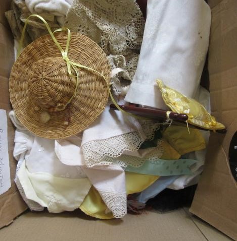 Seven celluloid and composition head dolls including Pedigree Image