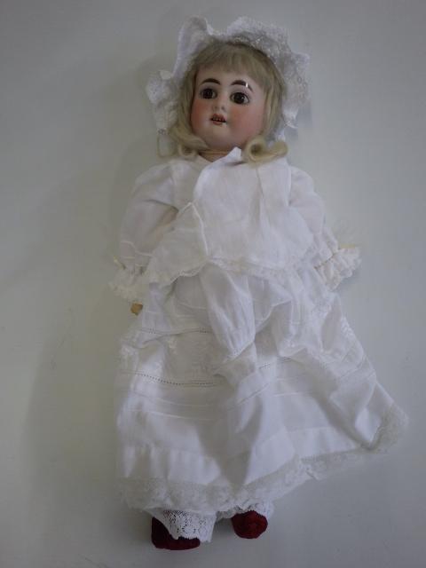 An Armand Marseille bisque socket head doll Image