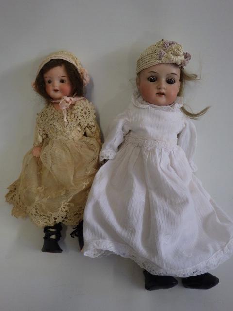 An Armand Marseille bisque shoulder head doll Image