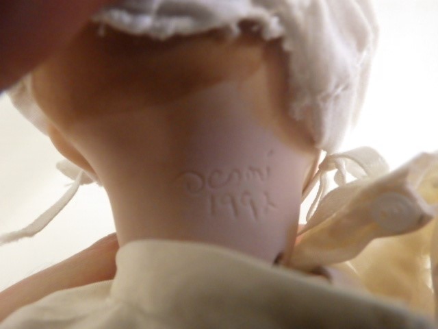 Four bisque head dolls comprising two Armand Marseille baby dolls with sleeping eyes Image