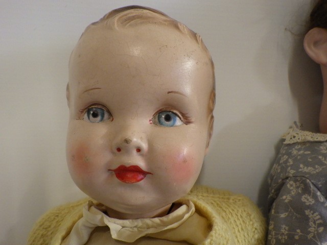 An Armand Marseille bisque socket head doll Image