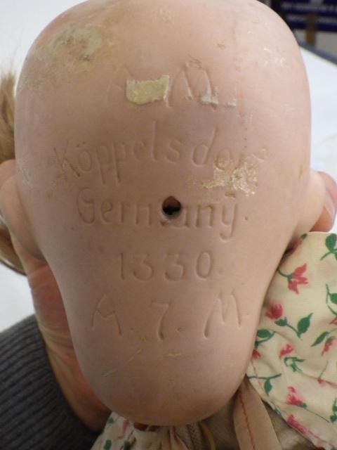 An Armand Marseille Koppelsdorf bisque socket head doll Image