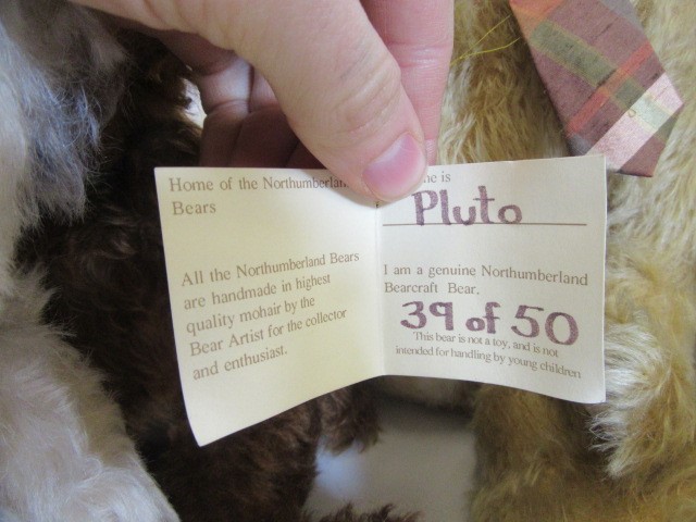 Three limited edition bears Image