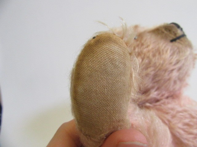 A rare pre-war pink Chiltern teddy Image