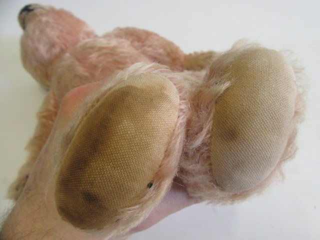 A rare pre-war pink Chiltern teddy Image