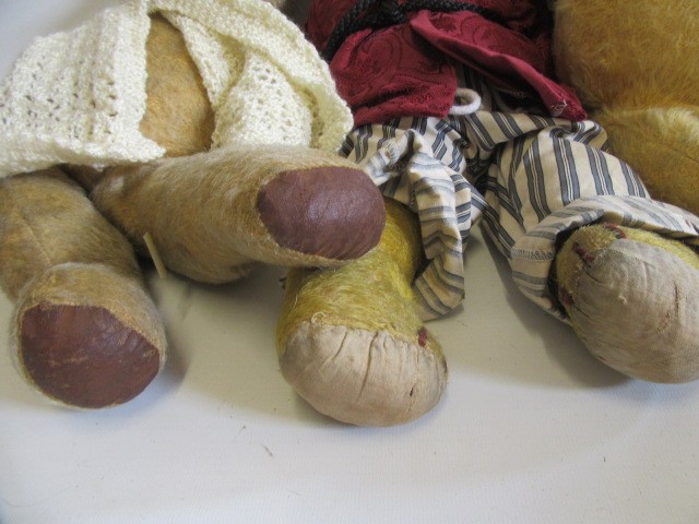 Four vintage bears Image