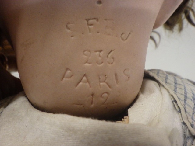 An SFBJ bisque socket head character doll Image