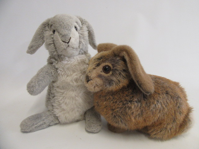 Two Steiff rabbits Image