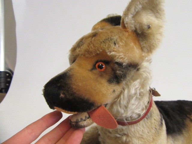 A large Steiff alsatian Image