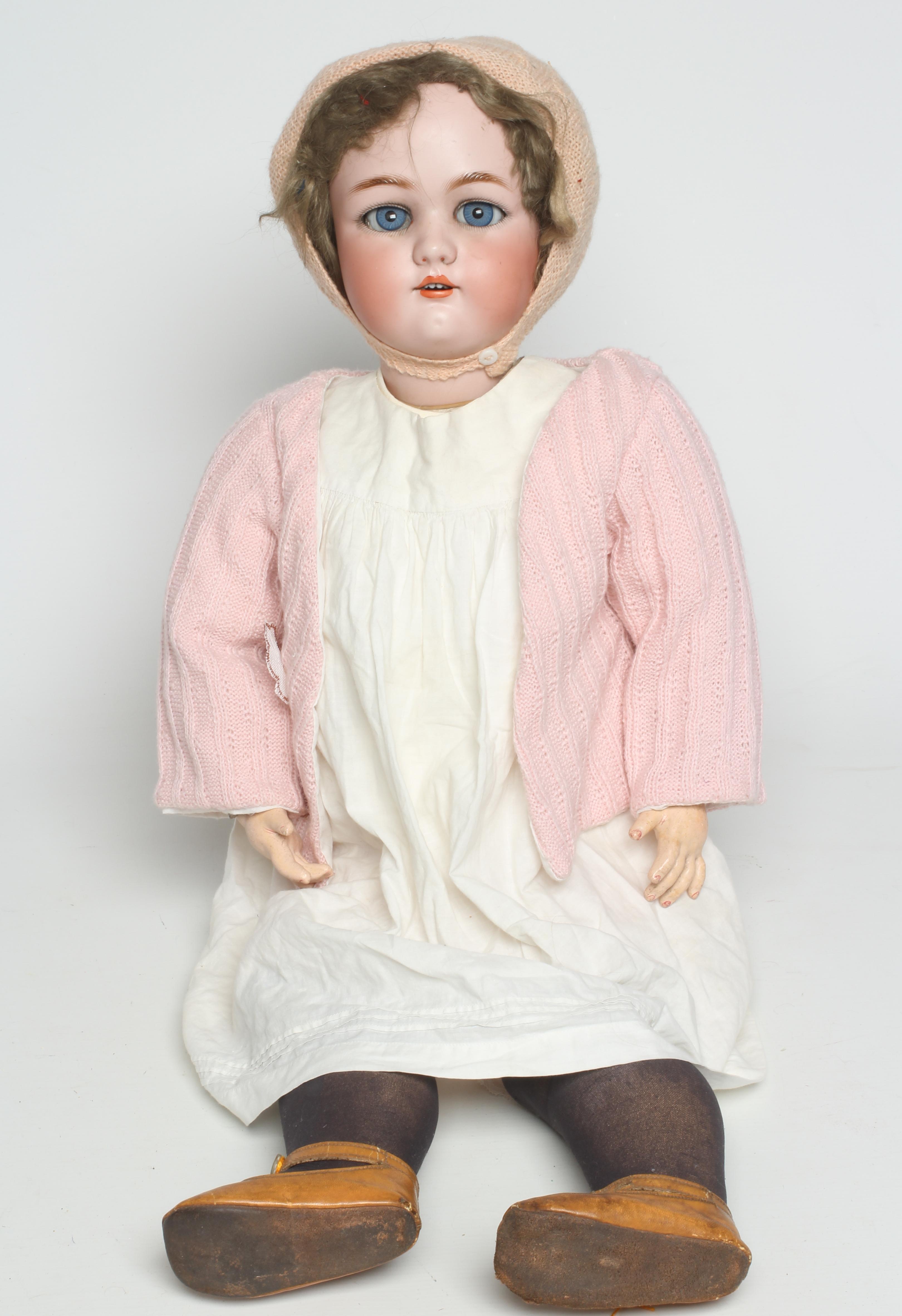 A Simon & Halbig "Jutta" bisque socket head doll Image