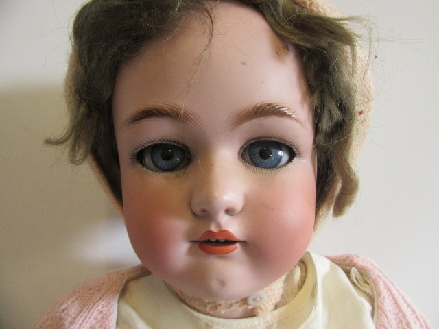 A Simon & Halbig "Jutta" bisque socket head doll Image