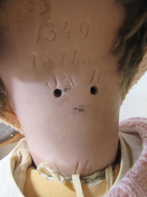 A Simon & Halbig "Jutta" bisque socket head doll Image