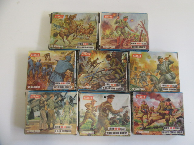 Airfix OO-HO figures comprising WW1 American Infantry Image