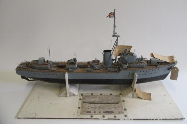 A Later Class Destroyer Model Ship Image