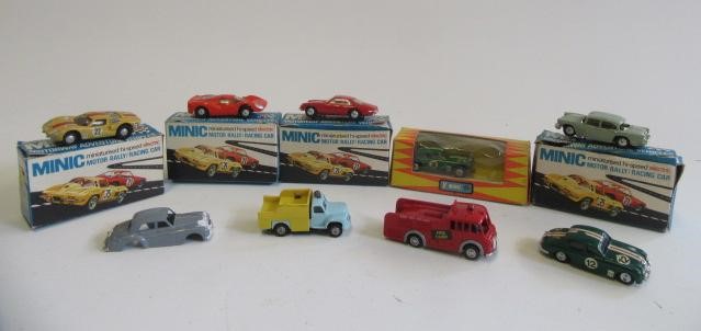 Eight Minic Motorways electric cars including Jaguar and Ford GT Image