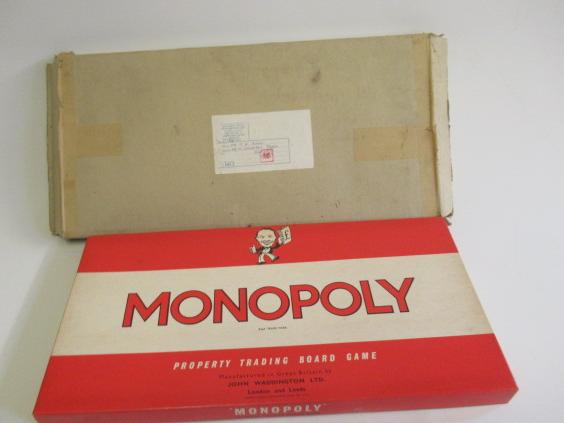 A 1970's Monopoly board game Image