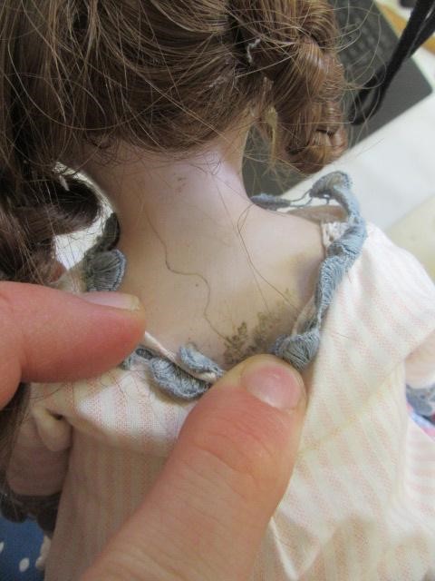 A bisque shoulder head doll Image