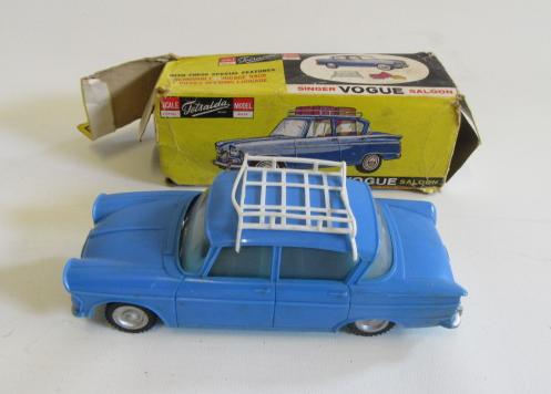 Telsalda plastic friction motored Singer Vogue in box P Image