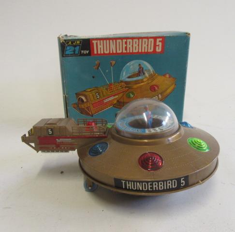 J.R. 21st Century Toy Bump and Go battery operated Thunderbird 5 Space Station Image
