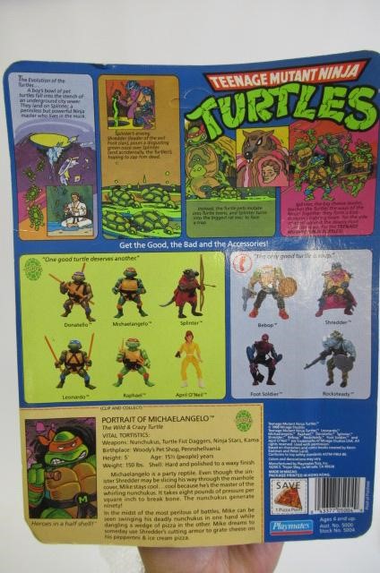 Playmates Ninja Turtles Michaelangelo and Donatello Image