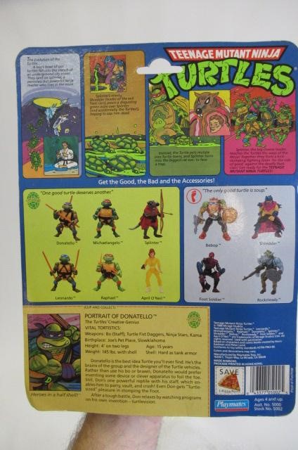 Playmates Ninja Turtles Michaelangelo and Donatello Image