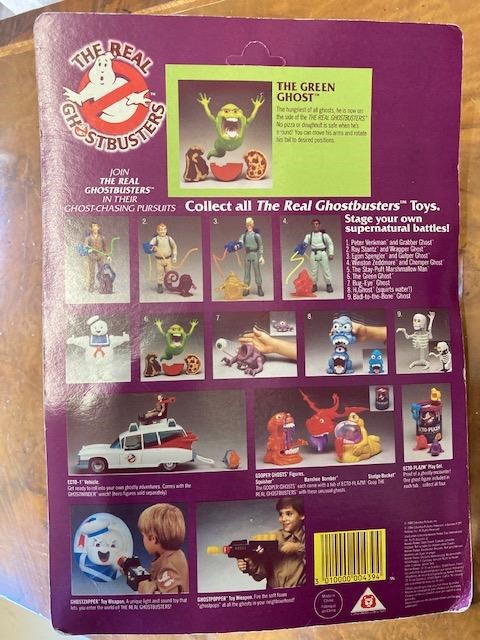 Kenner Ghostbusters Green Ghost Image
