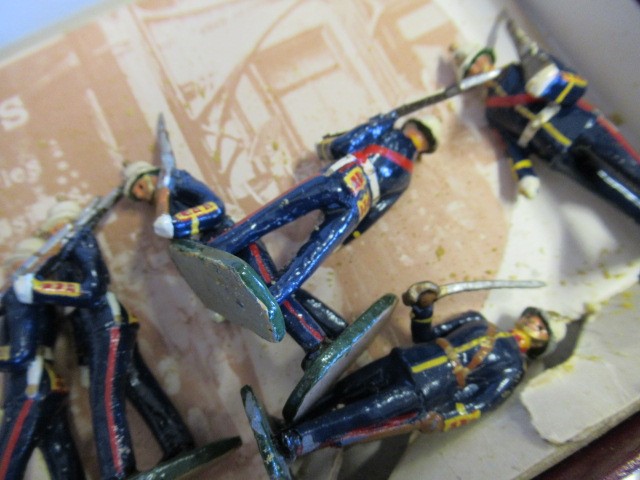 Britains soldiers Royal Marines Colour Escort Image