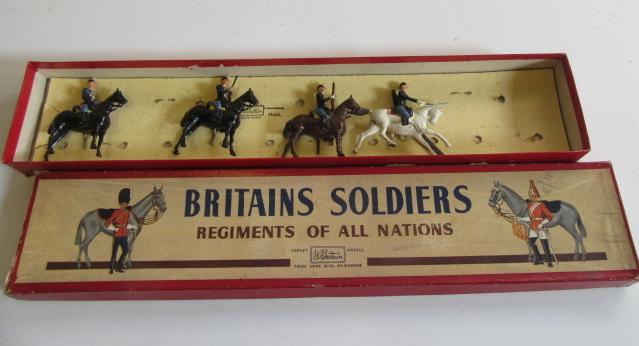 Britains Post War 190 Chasseur a Cheval Image