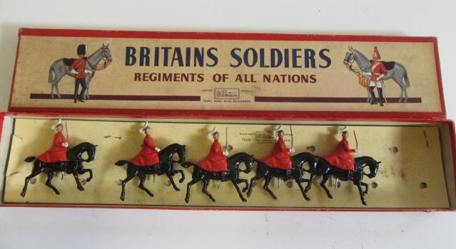 Britains No 400 Life Guards with cloaks Image