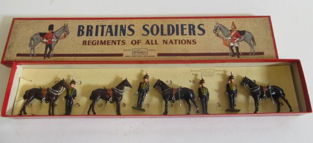 Britains N182 Hussars dismounted Image
