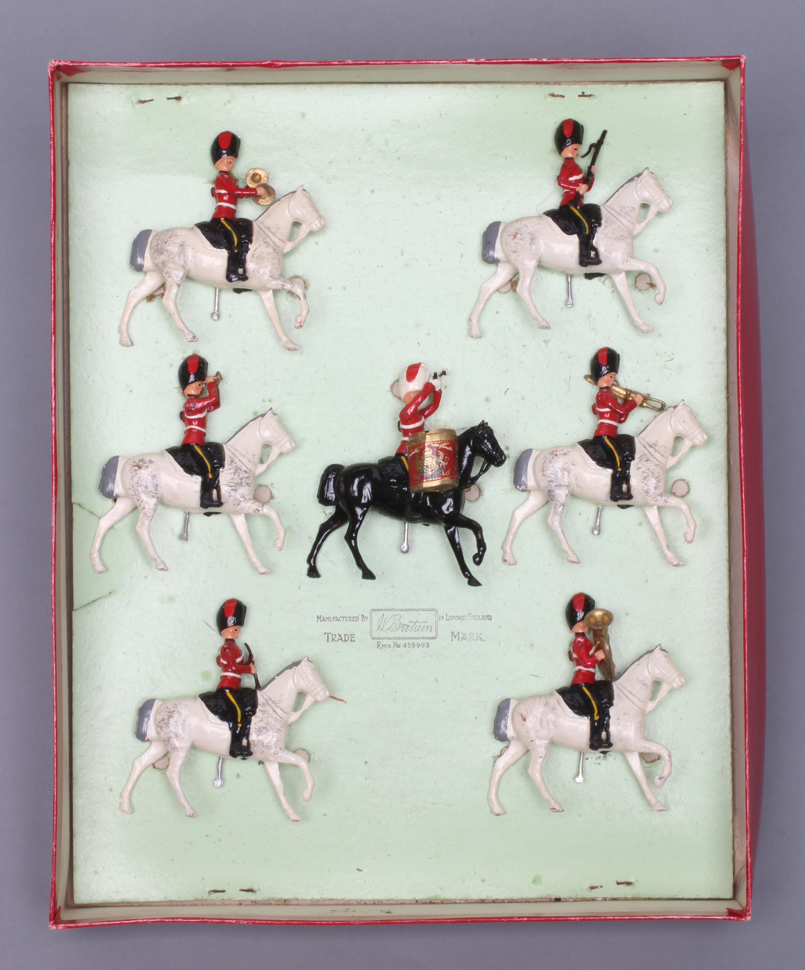 Britains No 1720 Mounted Band Royal Scots Greys Image