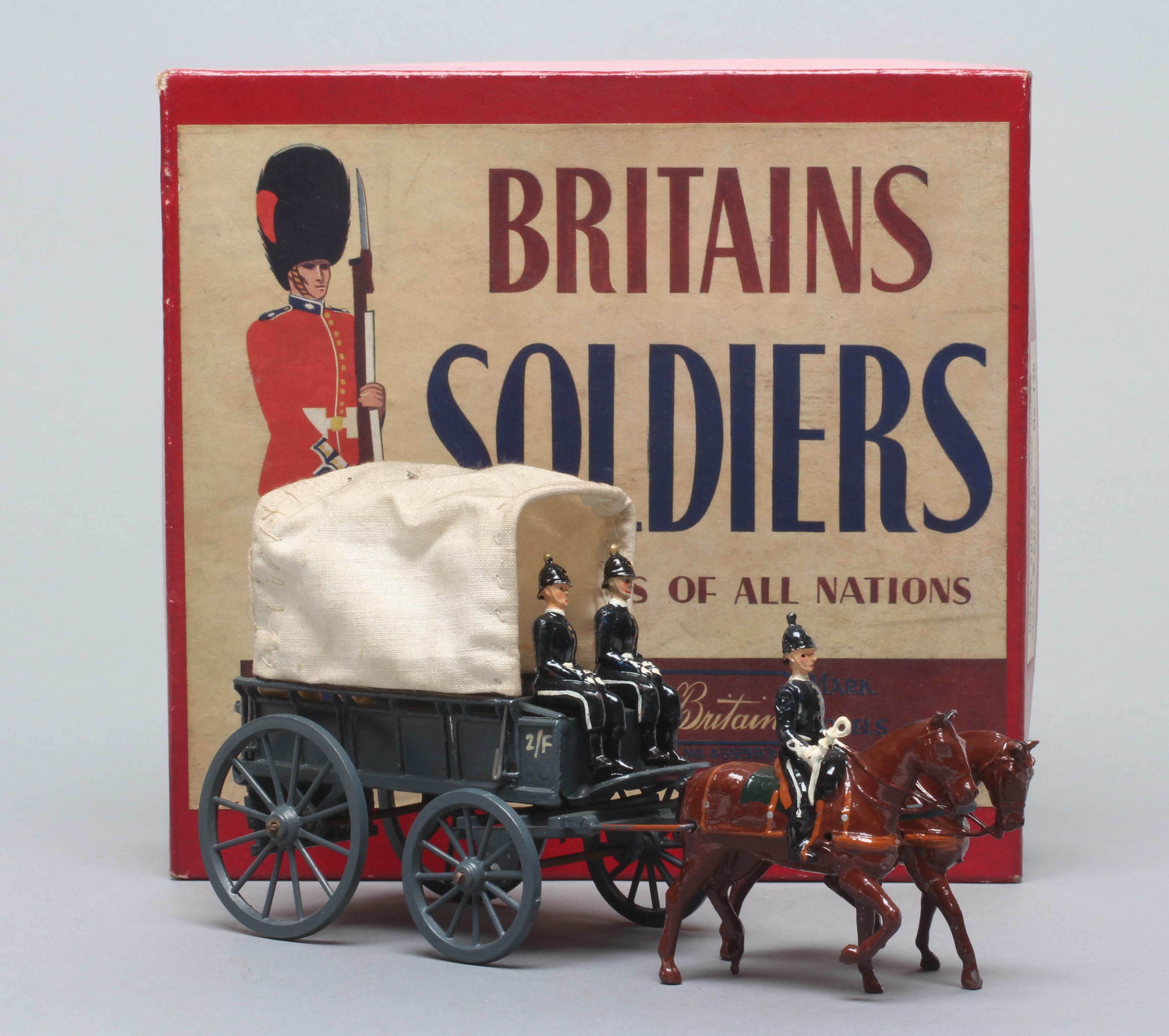 Britains No 146 RASC Wagon and horses Image