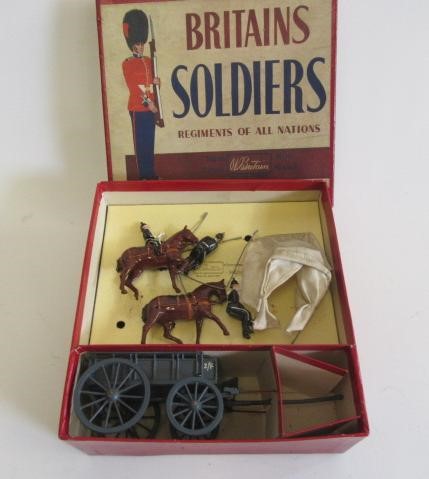 Britains No 146 RASC Wagon and horses Image