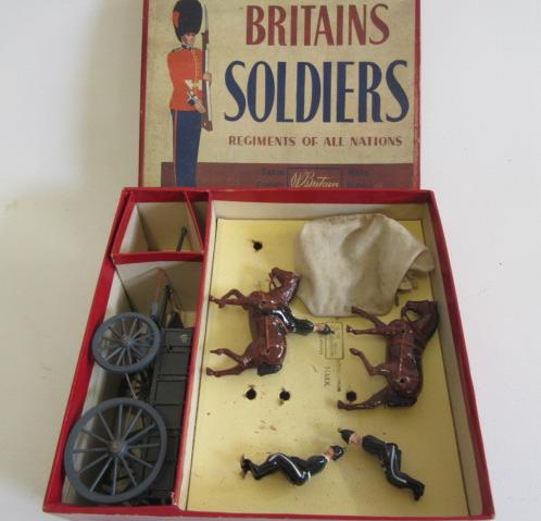 Britains No 146 RASC Wagon and horses Image