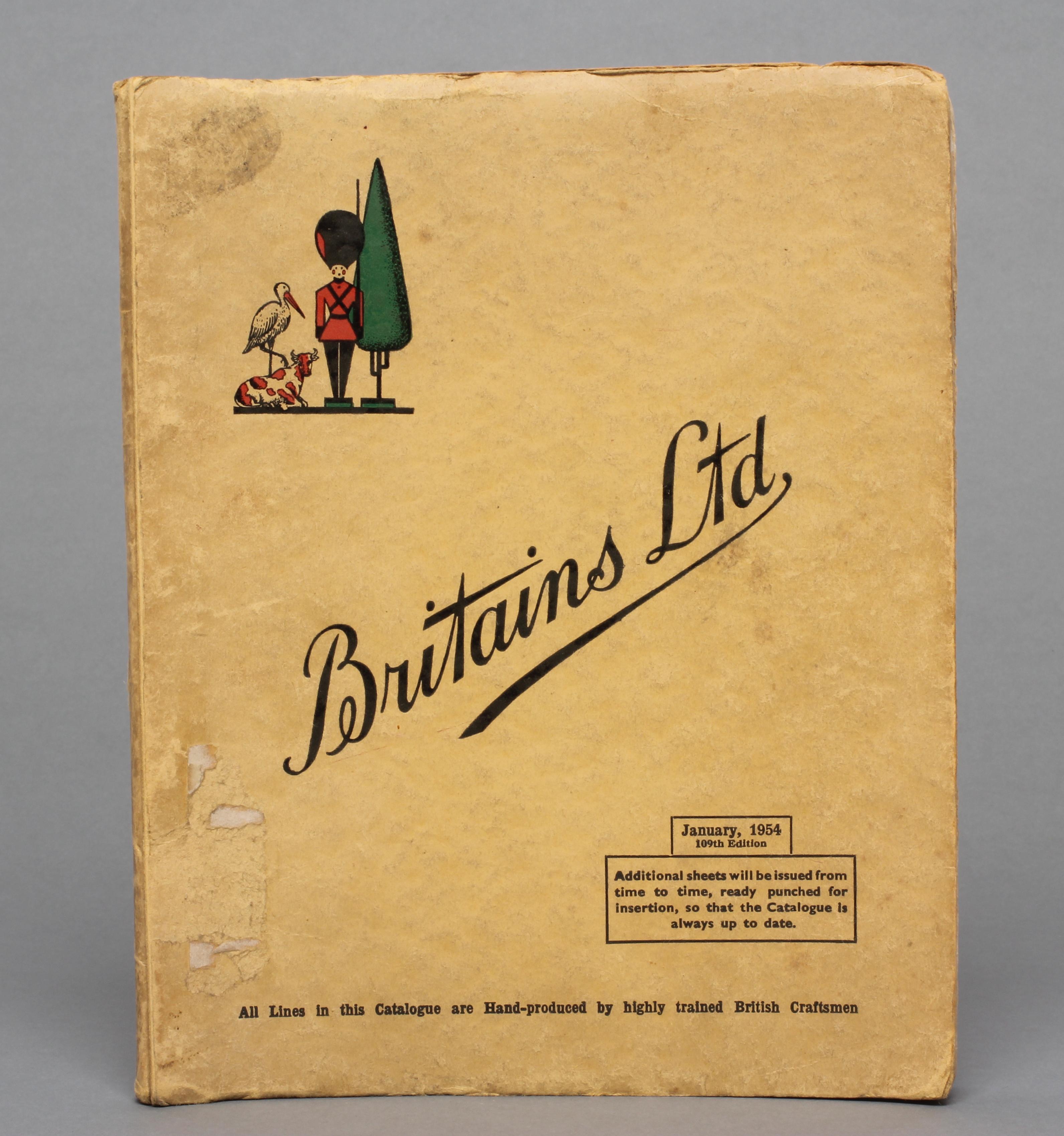 Britains Ltd. All Lines catalogue edition 109 January 1954 Image