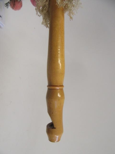 An Armand Marseille bisque shoulder head marotte doll Image