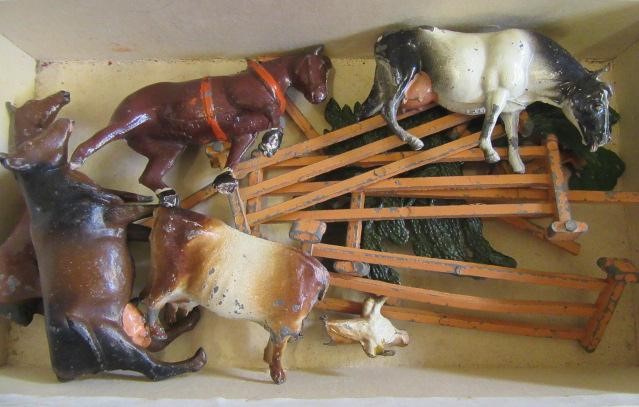 Small quantity of Farm Animals and Figures by Timpo Image