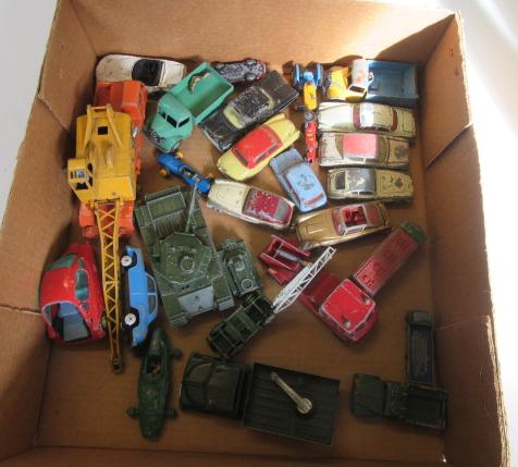 Playworn vehicles by Corgi Image