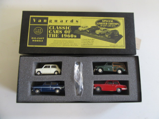 Vanguards Classics of The Sixties Set with Austin Mini Image