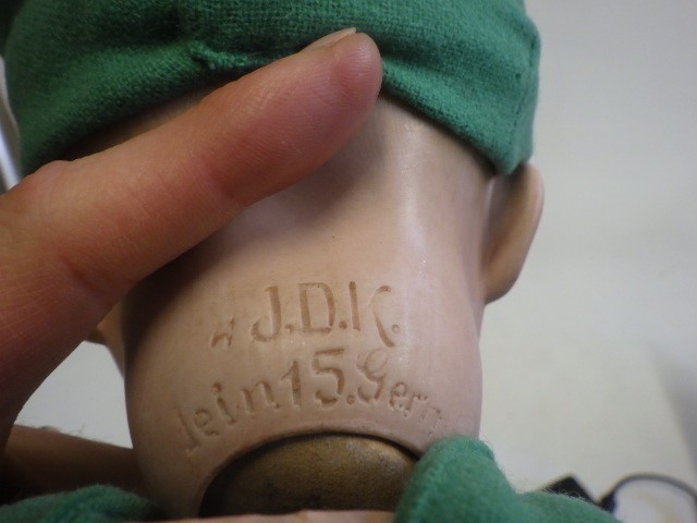 A J.D.Kestner bisque socket head doll Image