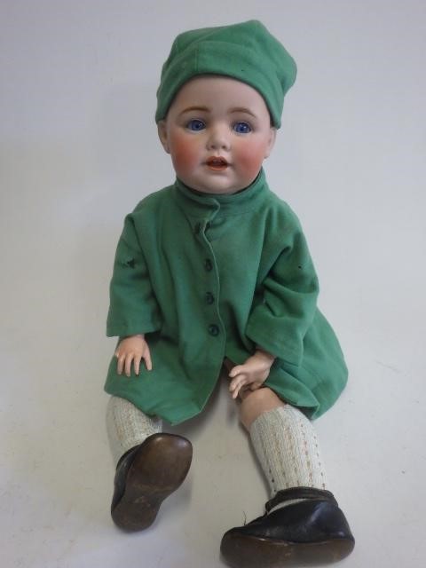 A J.D.Kestner bisque socket head doll Image