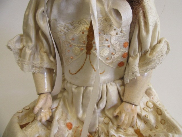 A Schoenau & Hoffmeister bisque socket head doll Image