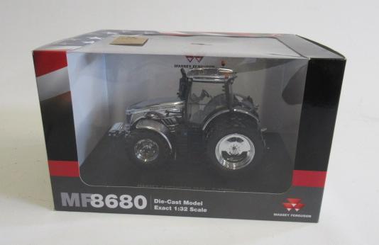 Universal Hobbies Massey Ferguson 1014 in chrome finish Image