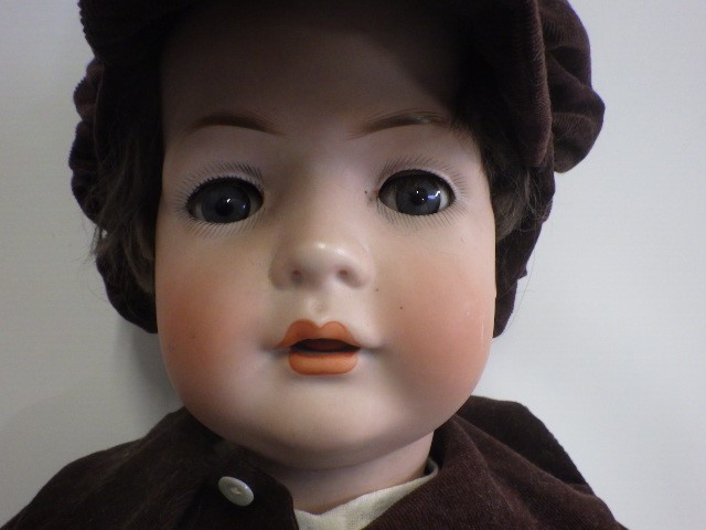 A Bruno Schmidt bisque socket head doll Image