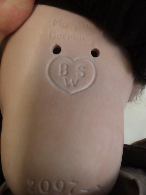 A Bruno Schmidt bisque socket head doll Image
