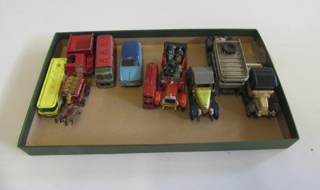 Ten diecast vehicles by Corgi Image