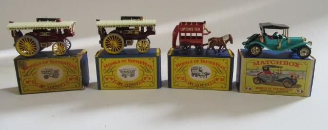 Matchbox Yesteryear No 9 Showmans engine Image